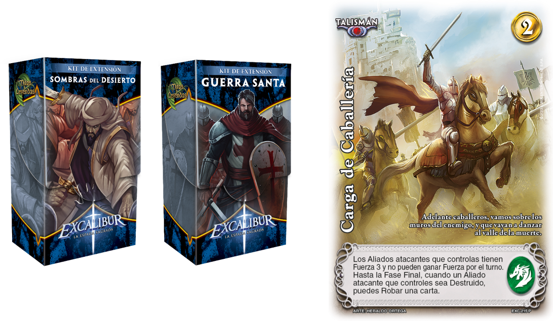 Kits de Extensión Excalibur Mitos y Leyendas TCG