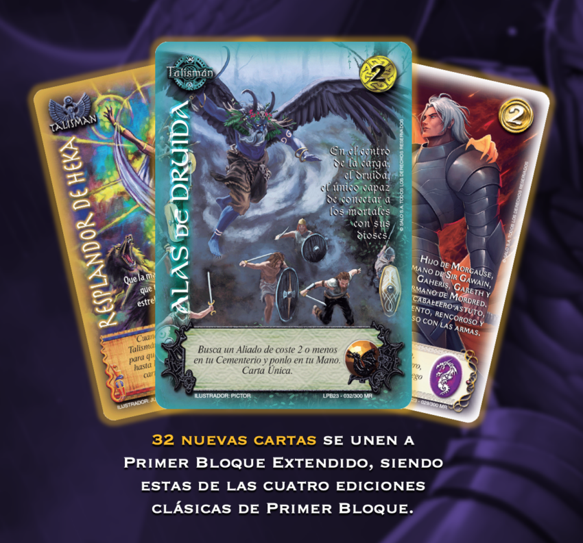 Nuevo Leyendas Primer Bloque versión 3.0 – Mitos y Leyendas TCG